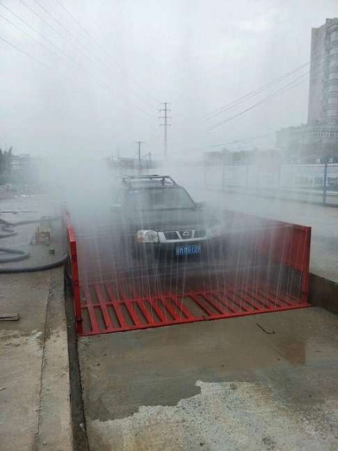 南宁前四后八车辆洗车棚智慧工地