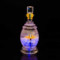 牡丹花玻璃酒瓶异形玻璃酒瓶创意手工玻璃白酒瓶异形吹制酒瓶